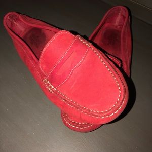 Mercanti Fiorentini Red Loafers (Size 9)